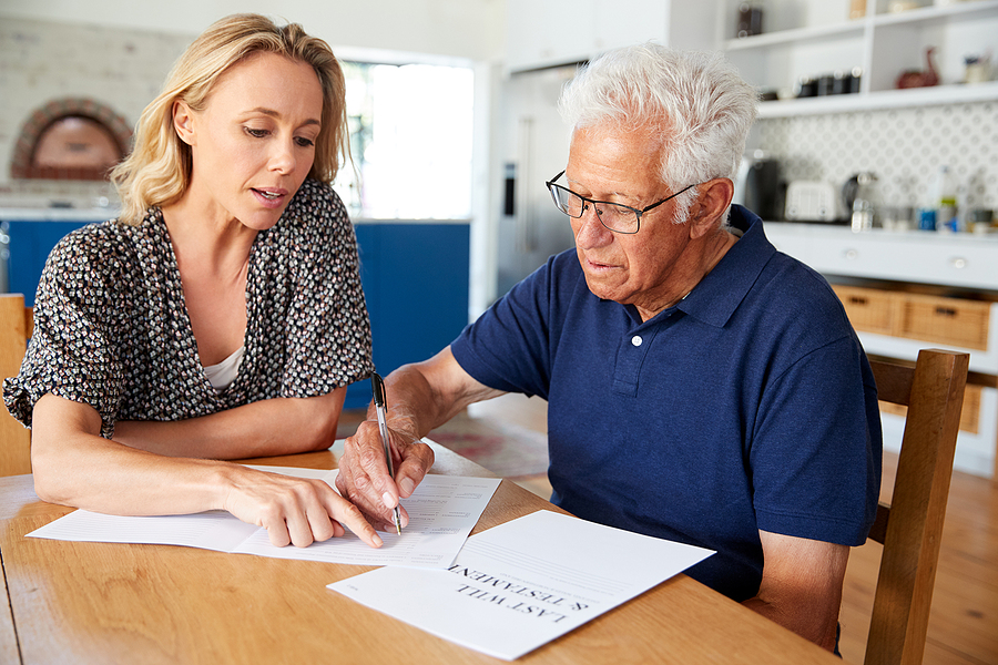 Women Helping Senior